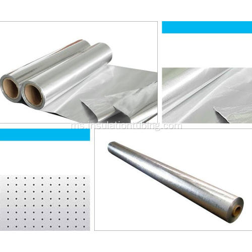 Aluminium Foil Coated Insulation Heat Fiberglass Cloth